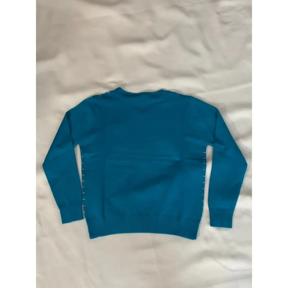John Biaggio Big Boys' V-Neck‎ Parker Sweater size 6/7